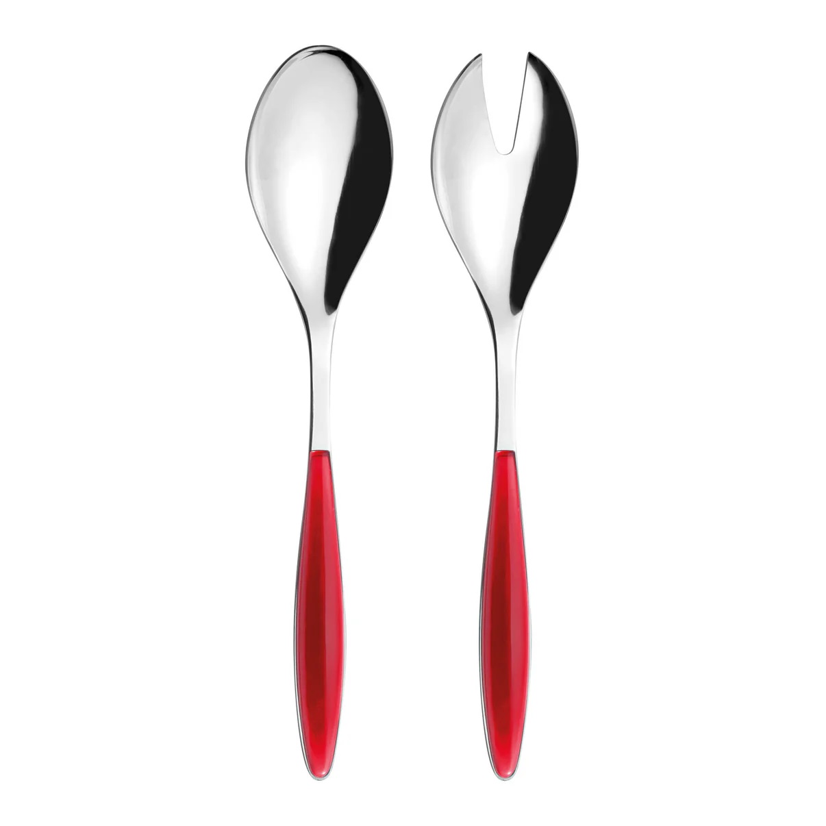 Couverts à salade feeling rouge - guzzini