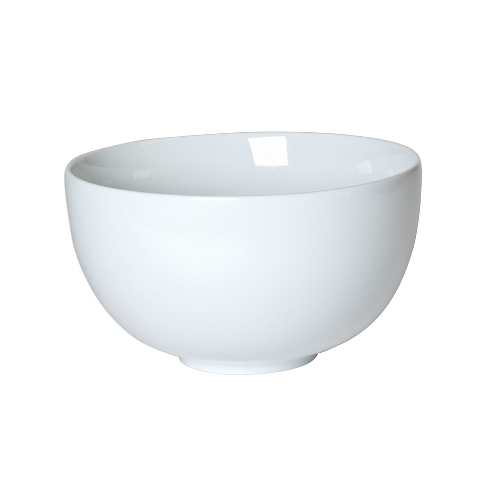 Saladier porcelaine blanc 27 cm boule - table et passion 