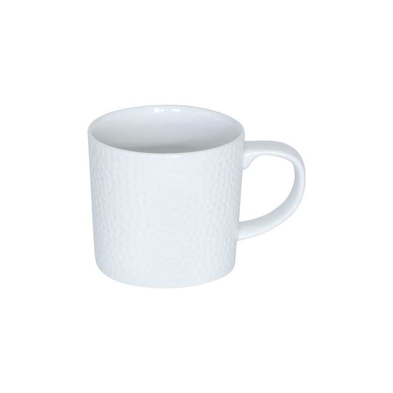 Lot de 4 mugs louna blanc 30 cl - table et passion 