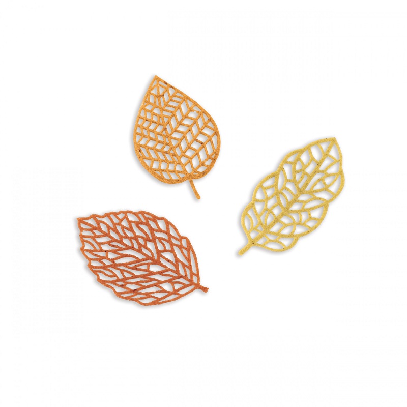 Garden moule en silicone pour confectionner des feuilles de decoration - silikomart