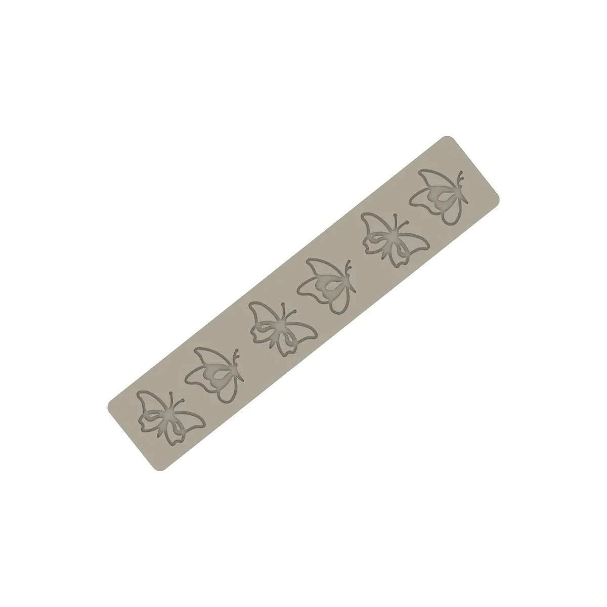 Grâce moule en silicone pour confectionner des décors de gateau en forme de papillons - silikomart