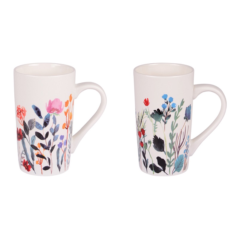 Coffret 2 mugs xxl flor 50 cl - table et passion 