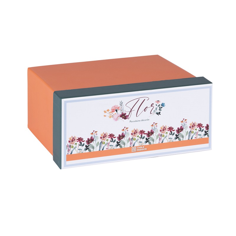 Coffret 2 mugs xxl flor 50 cl - table et passion 