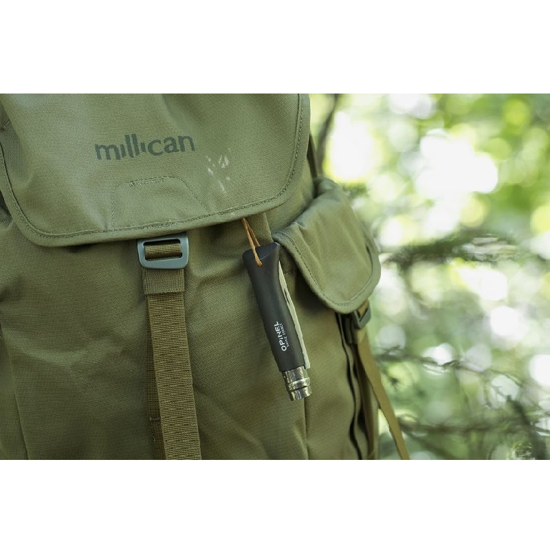 Couteau de poche pliable animalia sanglier chene n°8 - opinel 