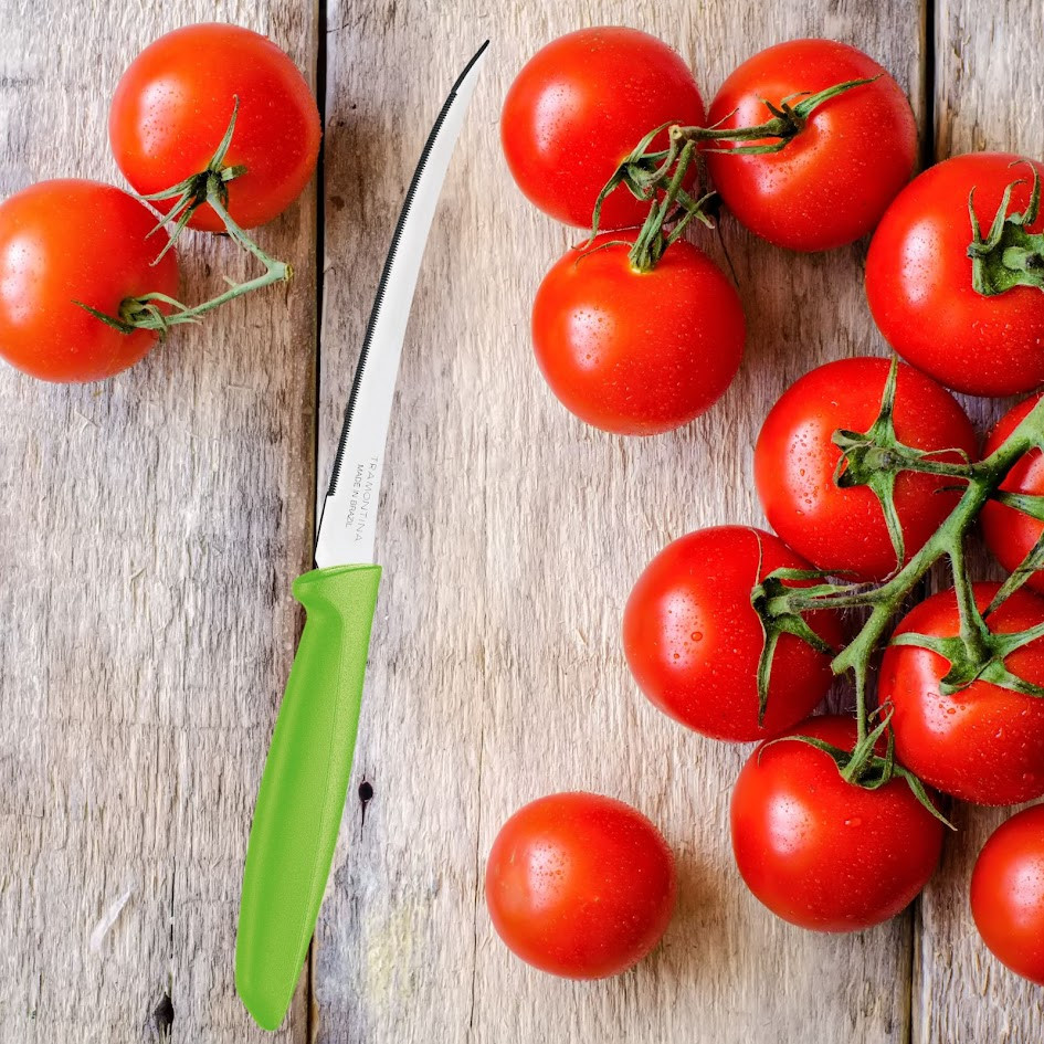 Couteau à tomates vert plenus - tramontina