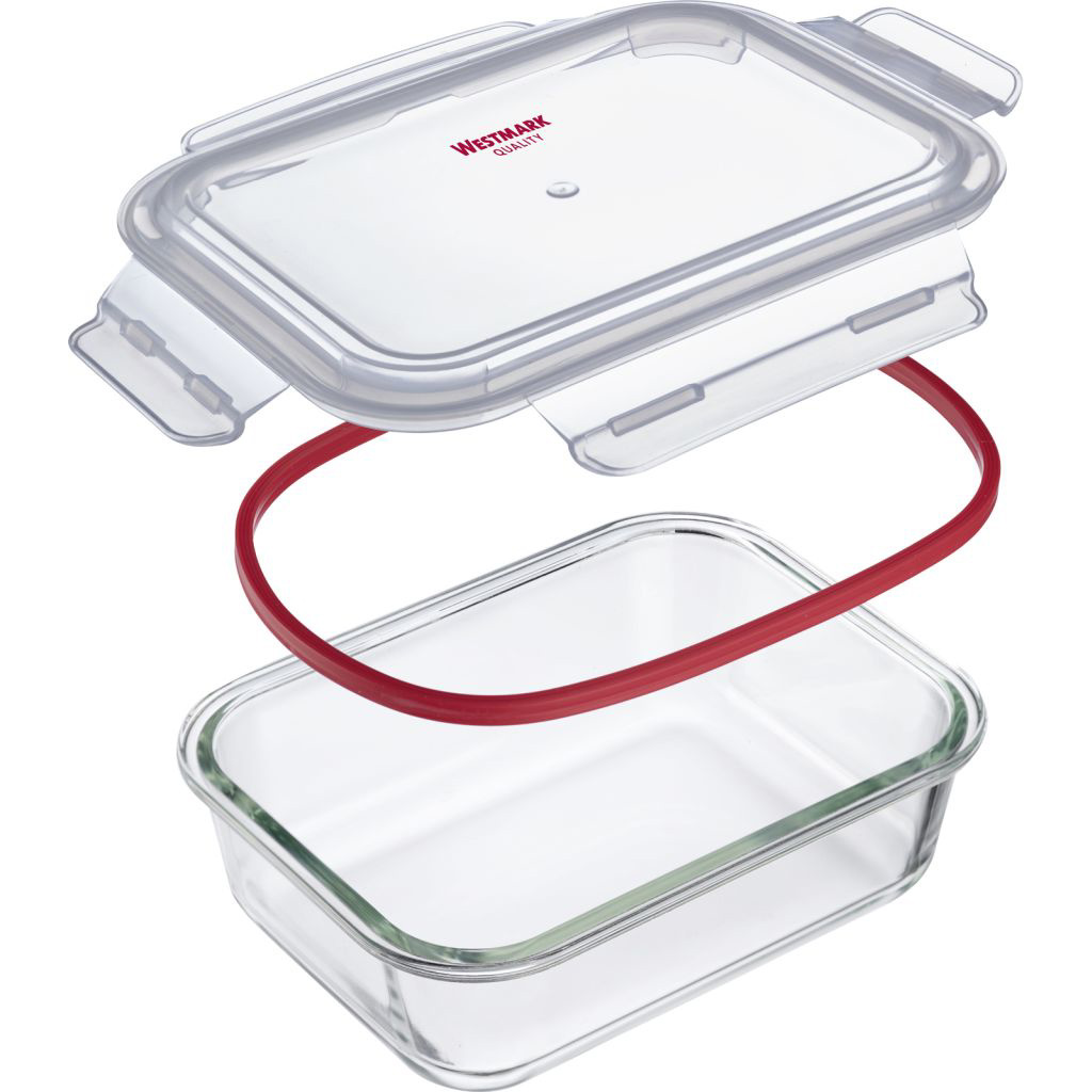 Boîte alimentaire hermétique en verre, 1040 ml - westmark