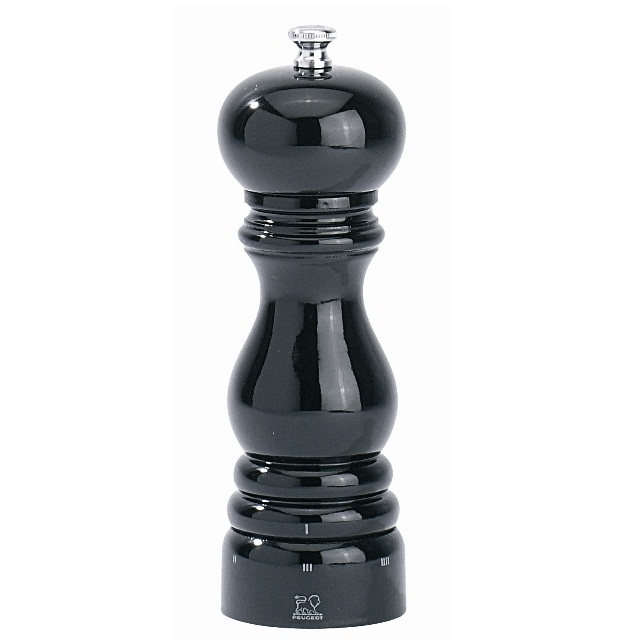 Moulin a poivre paris laque noir 18 cm u'select - peugeot saveurs
