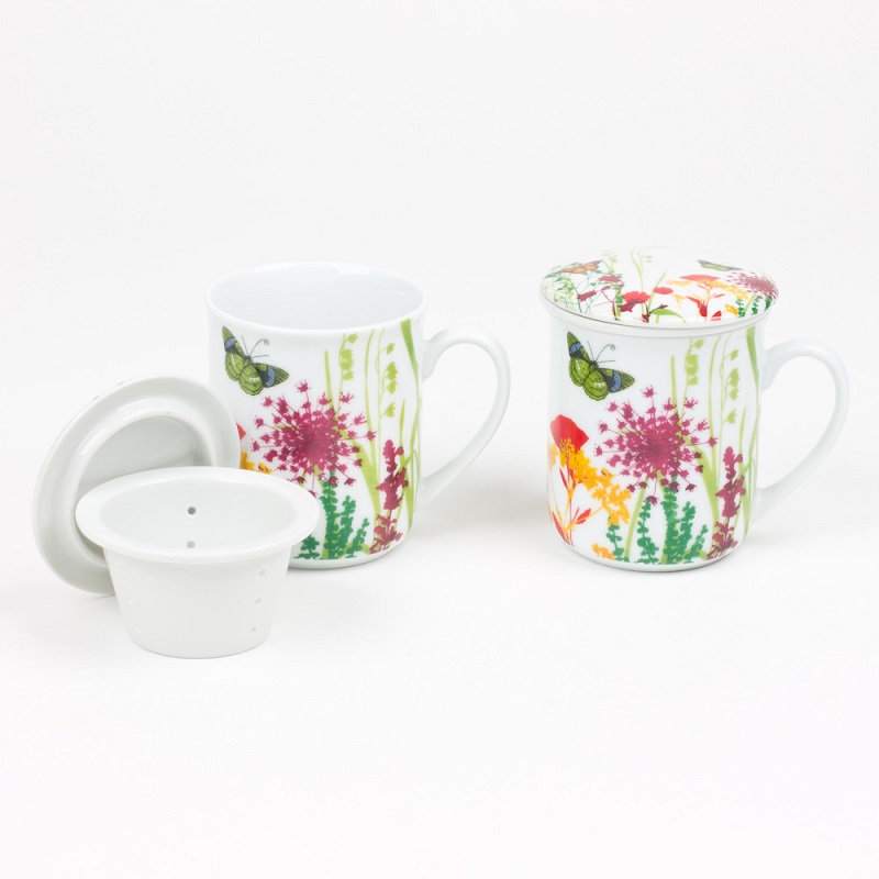 Coffret 2 tisanieres tisaniere tutti fiori - table et passion 