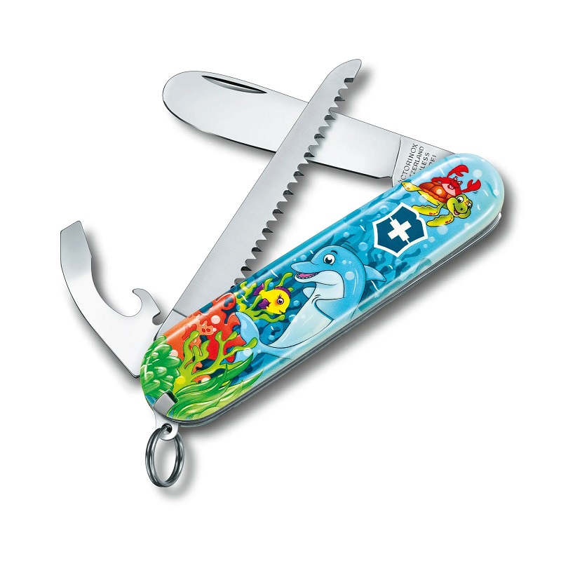 Couteau suisse de poche enfant set my first dauphin - victorinox 