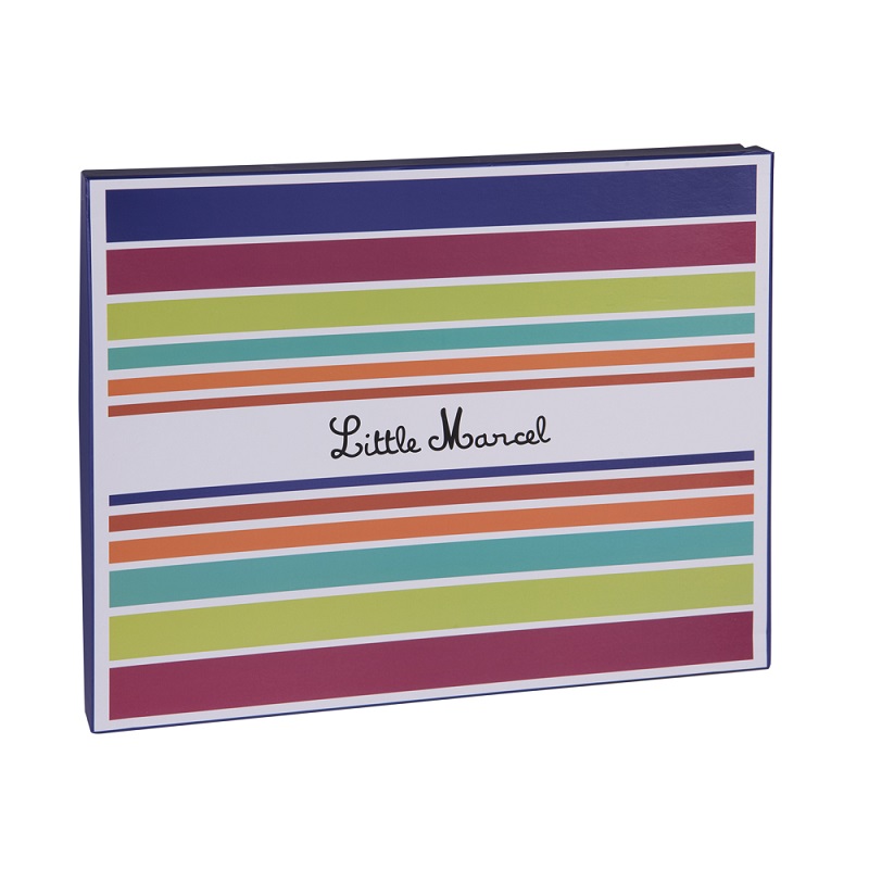 Plat a tarte en porcelaine 31 cm + pelle multicolor - table et passion