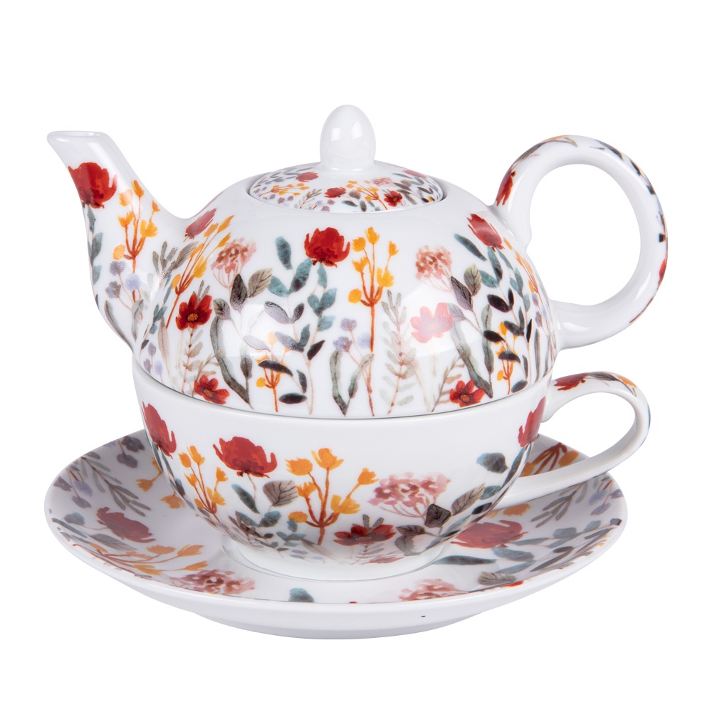 Coffret théière egoïste 20 cl flor - table et passion 