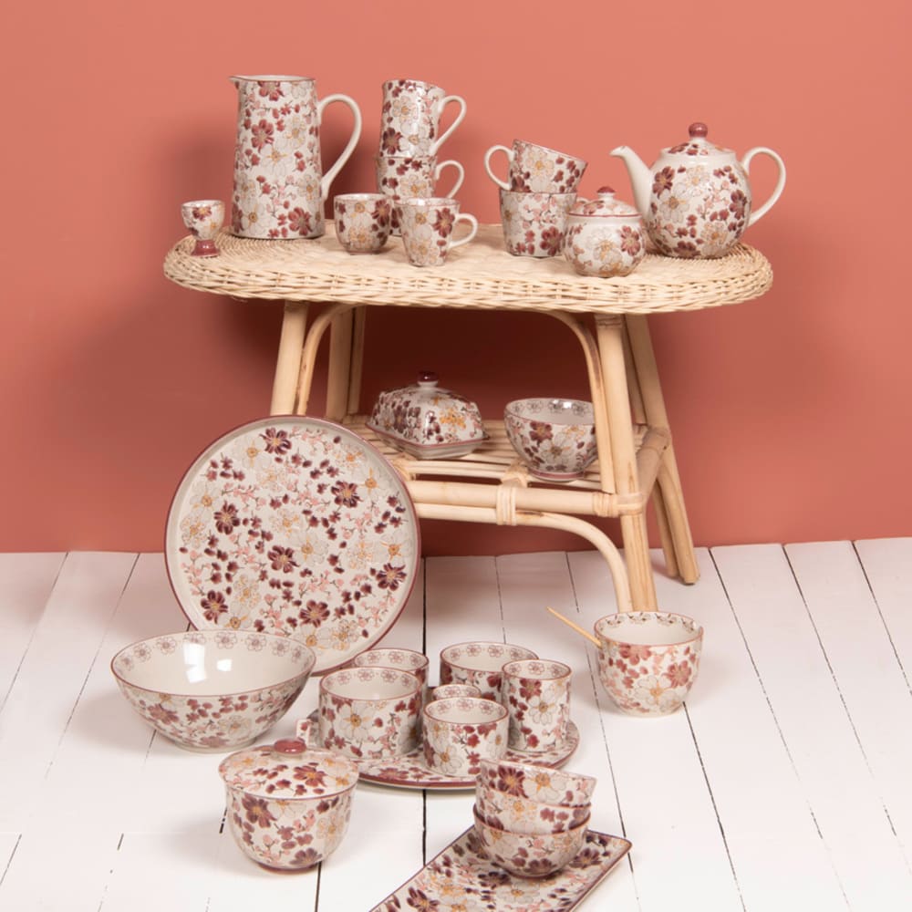 Plat à cake kiyo 36x16 cm - table et passion 