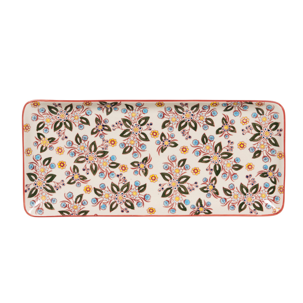 Plat à cake siena 36x16 cm - table et passion 