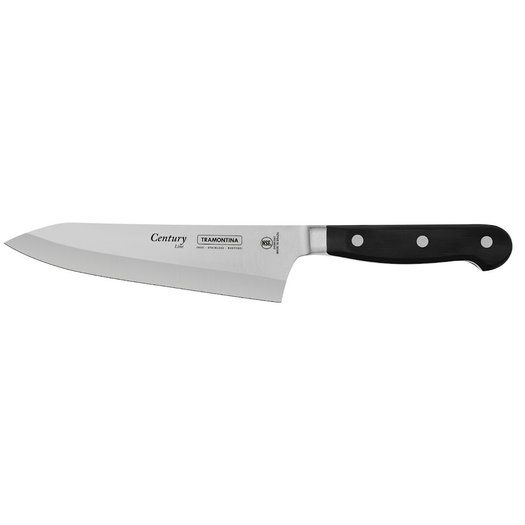 Couteau rocking santoku century, 18cm, inox forgé - tramontina