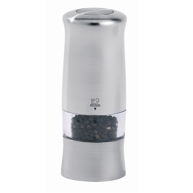 Moulin a poivre electrique zeli inox - peugeot saveurs