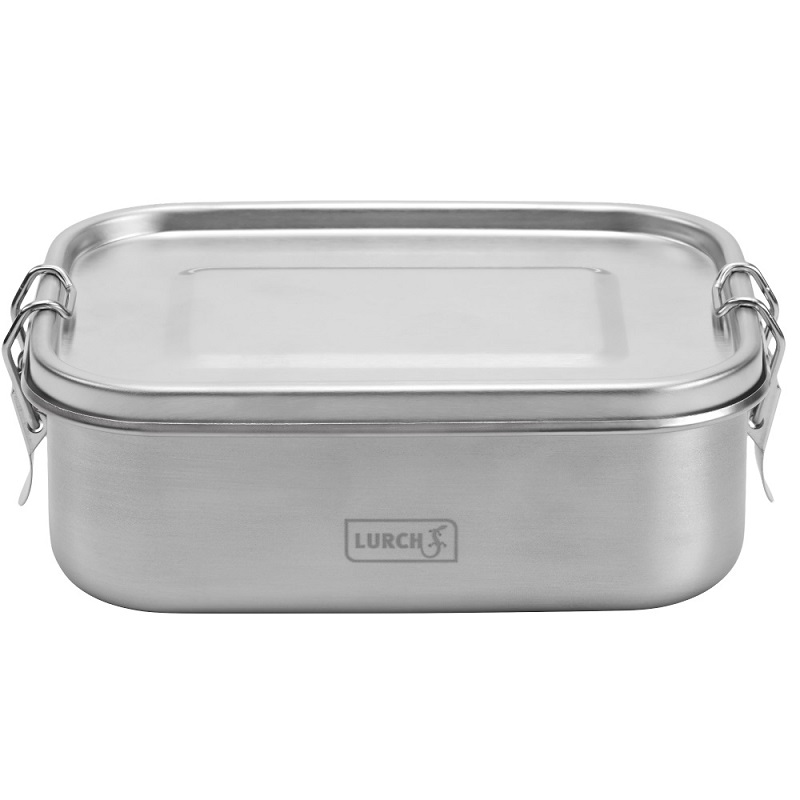 Lunchbox snap boite repas etanche en inox 800 ml - lurch