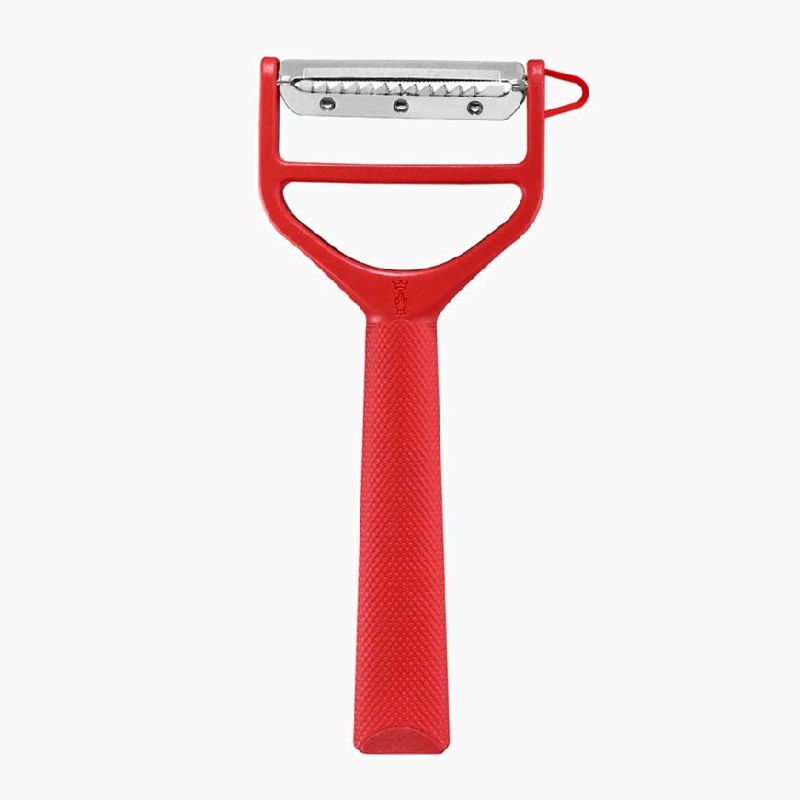 Eplucheur t-duo polymere rouge - opinel 