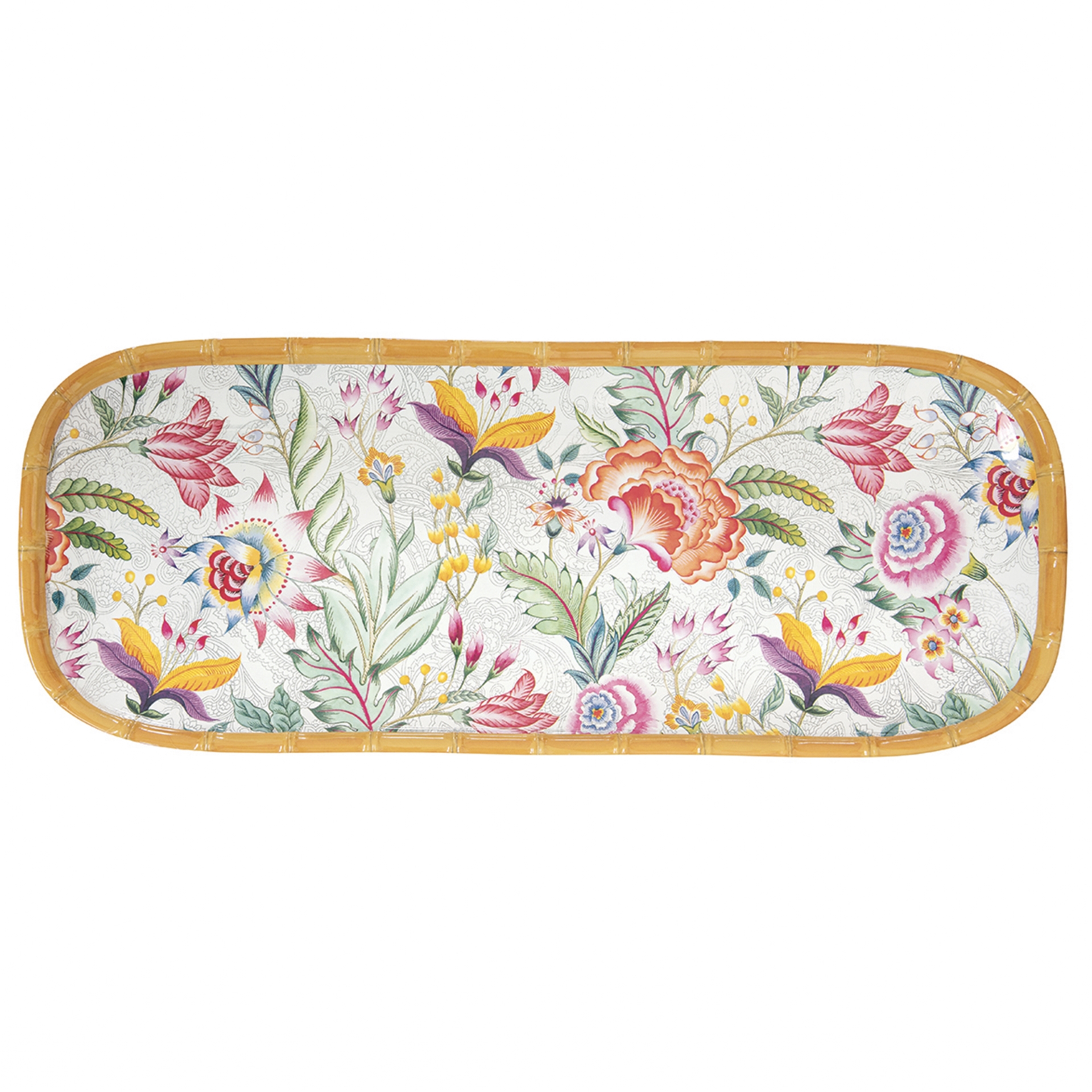 Plat à cake en mélamine 45x18 cm collection osaka - easylife