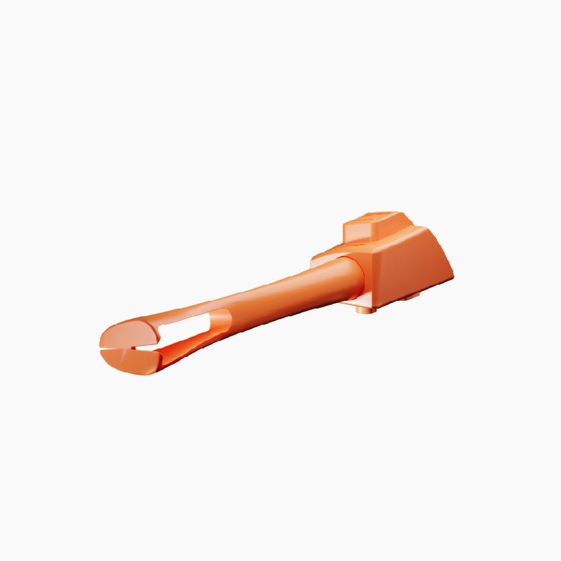 Couteau de poche explore kaki orange tire tique n°12 - opinel 