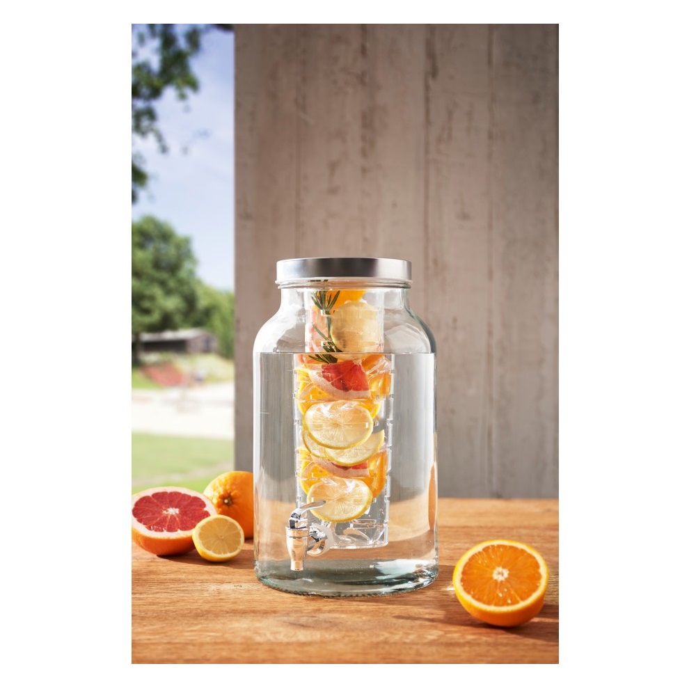 Distributeur à boisson succo avec infuseur 7l - leonardo