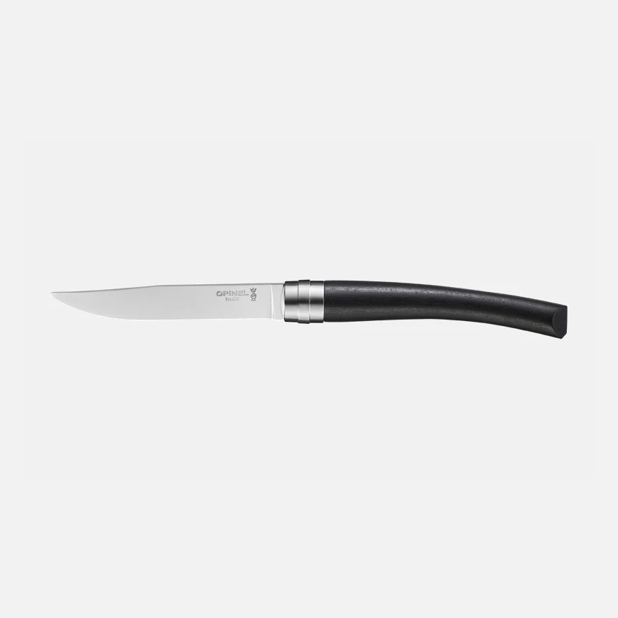 Coffret de 4 couteaux de table chic ébène - opinel 