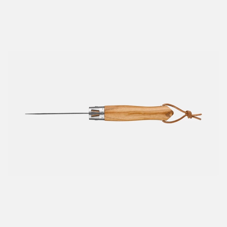 Couteau de poche pliable à bout rond opiflex neo6 olivier - opinel 
