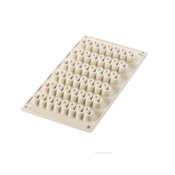 Kit pop eclair lot de 2 moule en silicone 3 d - silikomart