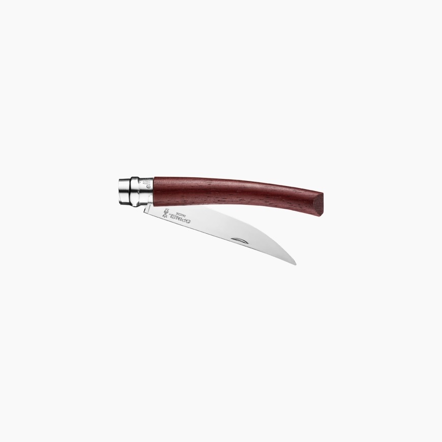 Couteau de poche pliable effilé n°10 padouck - opinel 