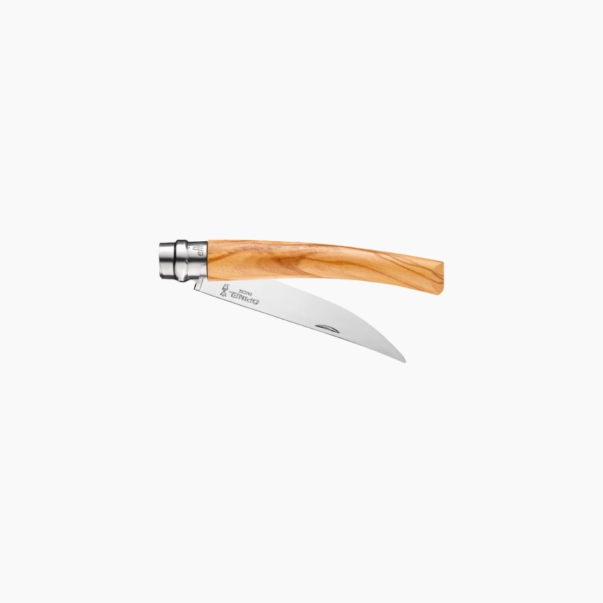 Couteau de poche pliable effilé n°10 olivier - opinel 