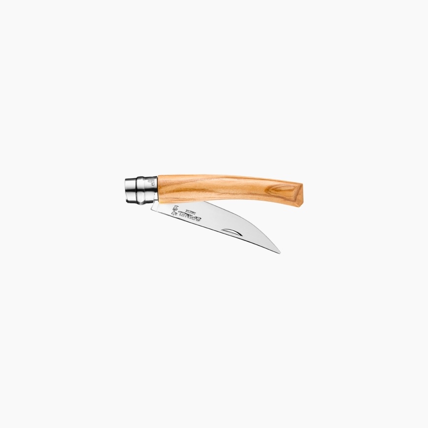 Couteau de poche pliable effilé n°08 olivier - opinel 