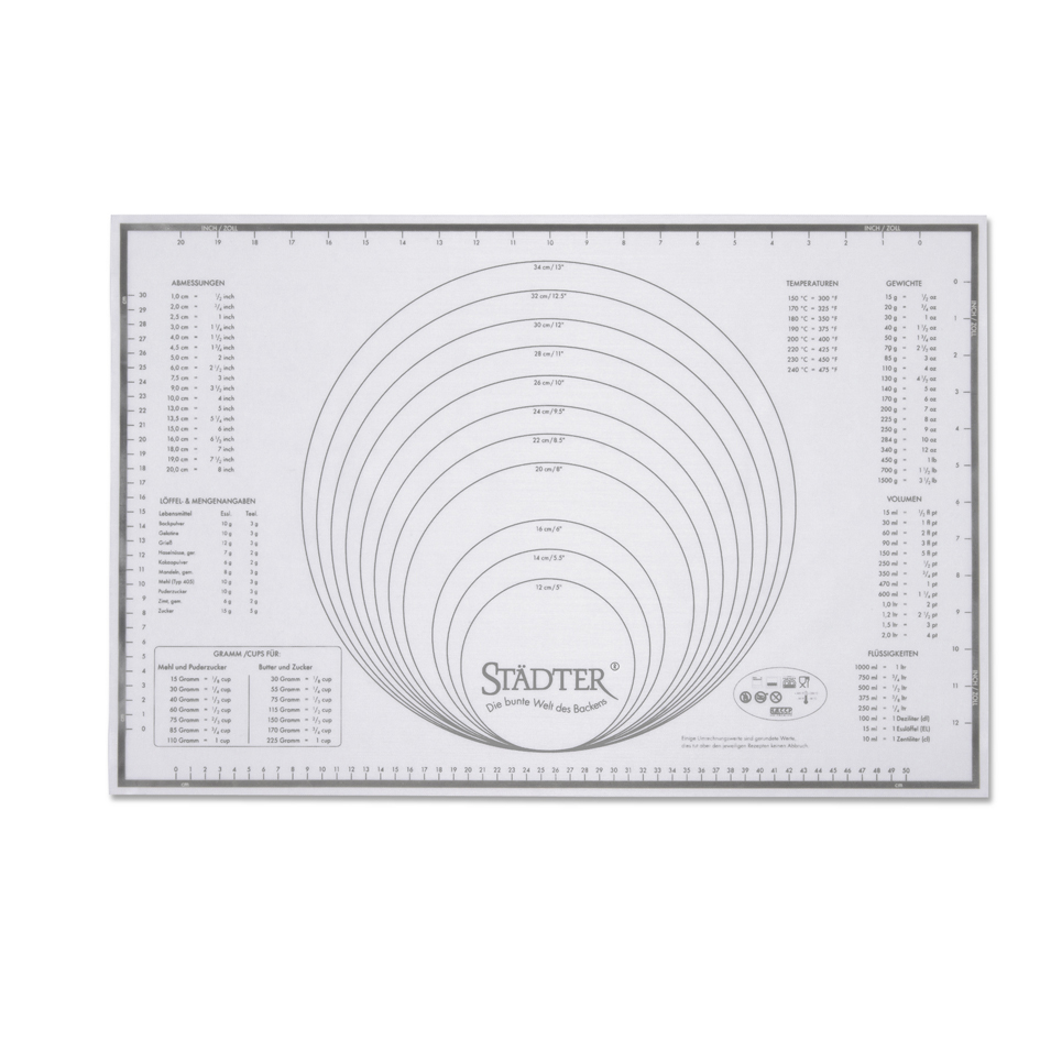 Tapis de cuisson silicone 60 x 40 cm - stadter