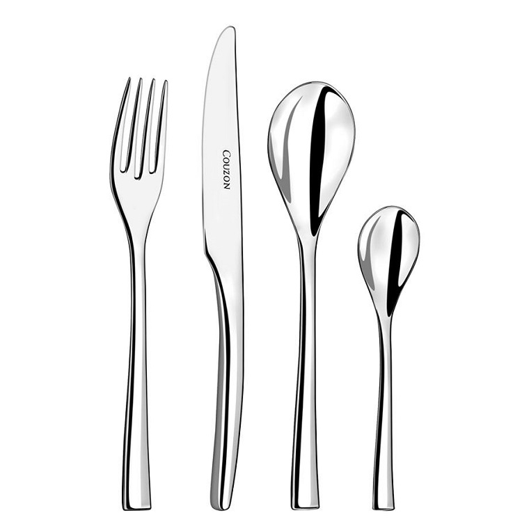 Steel coffret ecrin 50 couverts de table en inox forge - couzon