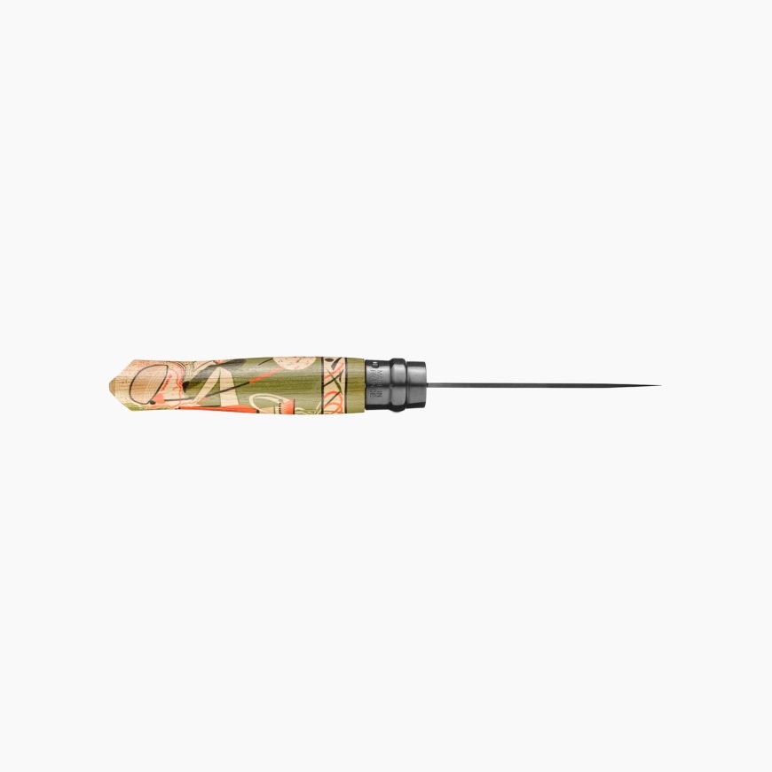 Couteau de poche n°08 mioshe edition limitée nature lame noire - opinel 