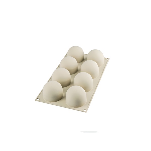 Dolce tartufo moule en silicone 3 d sphere - silikomart