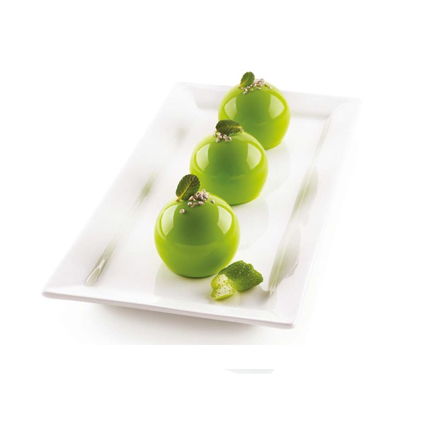 Dolce tartufo moule en silicone 3 d sphere - silikomart