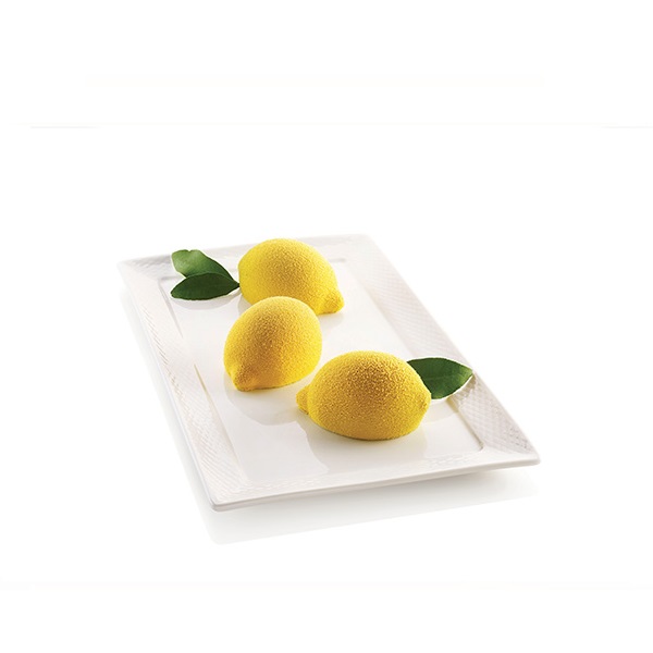 Moule en silicone 6 citrons 3d delizia limone - silikomart