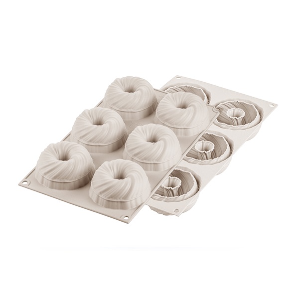 Mini intreccio moule en silicone 3 d - silikomart