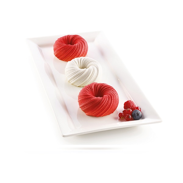 Mini intreccio moule en silicone 3 d - silikomart