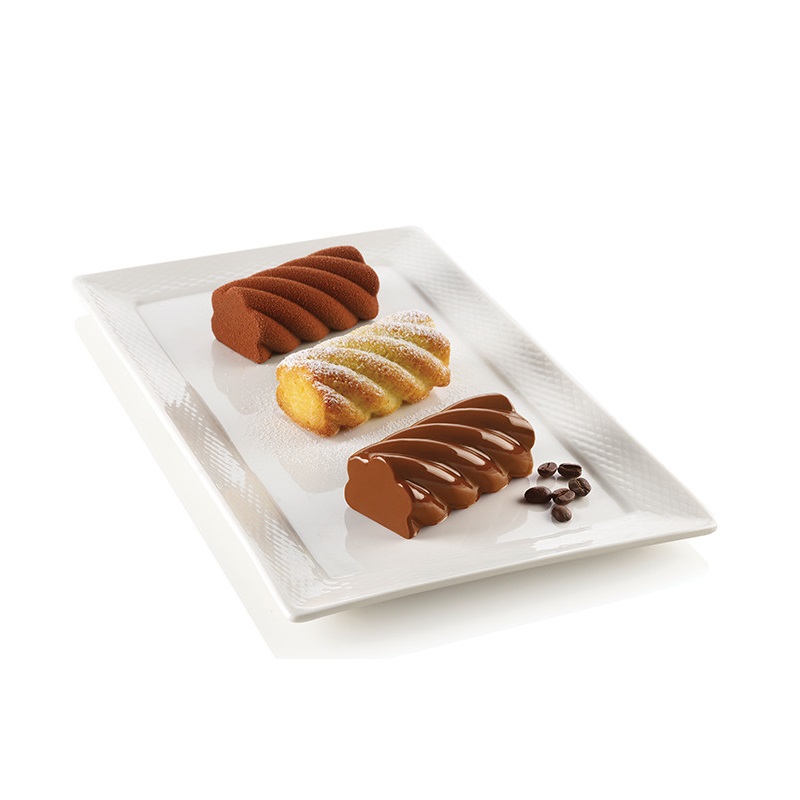 Moule en silicone 6 swing 3d - silikomart