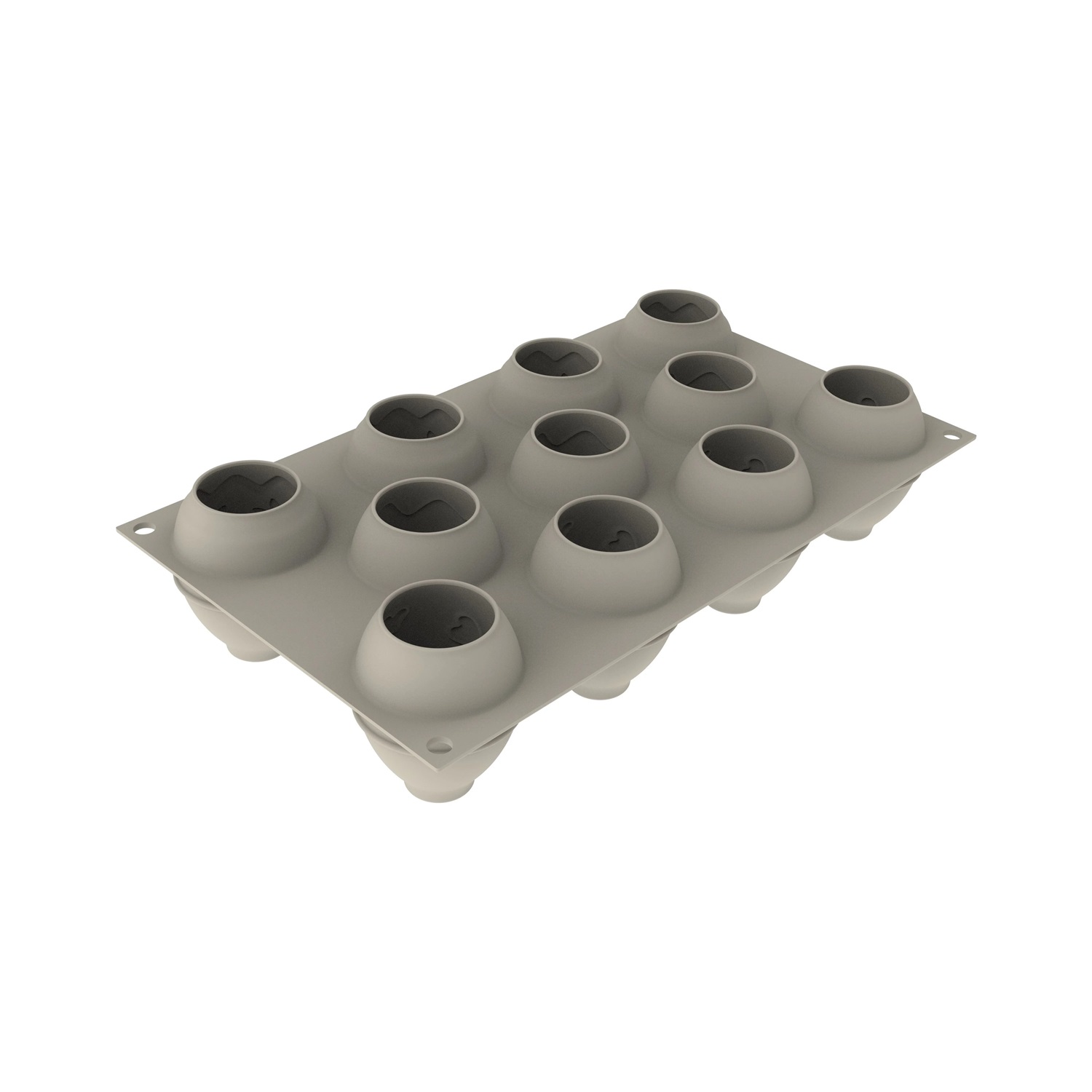 Moule en silicone egg hunt oeufs de pâques 11 portions - silikomart