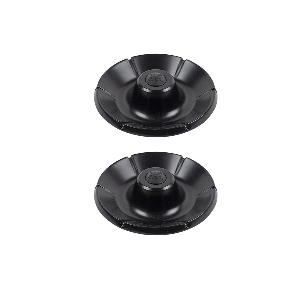 Atmosphère whisky set de 2 verres à dégustation whisky avec socles rafraichissants noir en coffret cadeau- peugeot saveurs