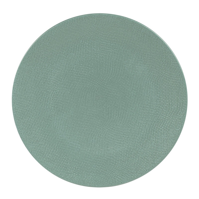 Lot de 6 assiettes dessert vesuvio bleu 21 cm - table et passion 