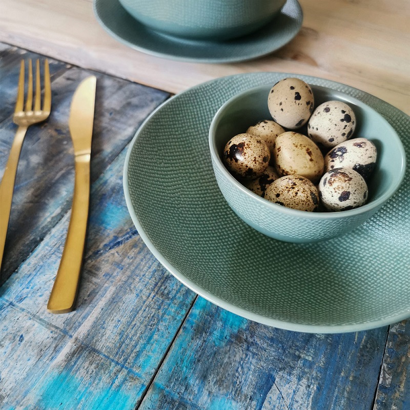 Lot de 6 bols vesuvio bleu 14 cm - table et passion 