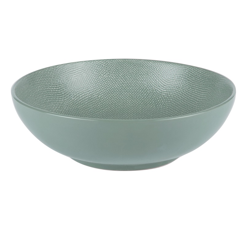 Saladier vesuvio bleu 24 cm - table et passion 