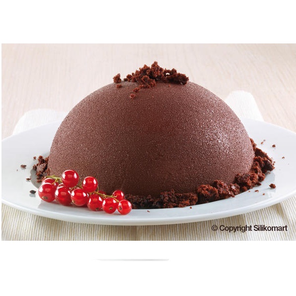 Moule en silicone dome demi-sphere 18 cm - silikomart