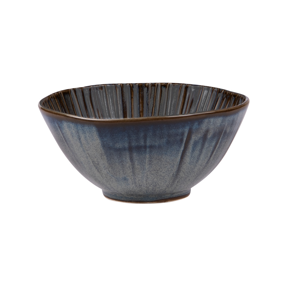 Lot de 2 bols organique liv bleu 15 cm - table et passion 