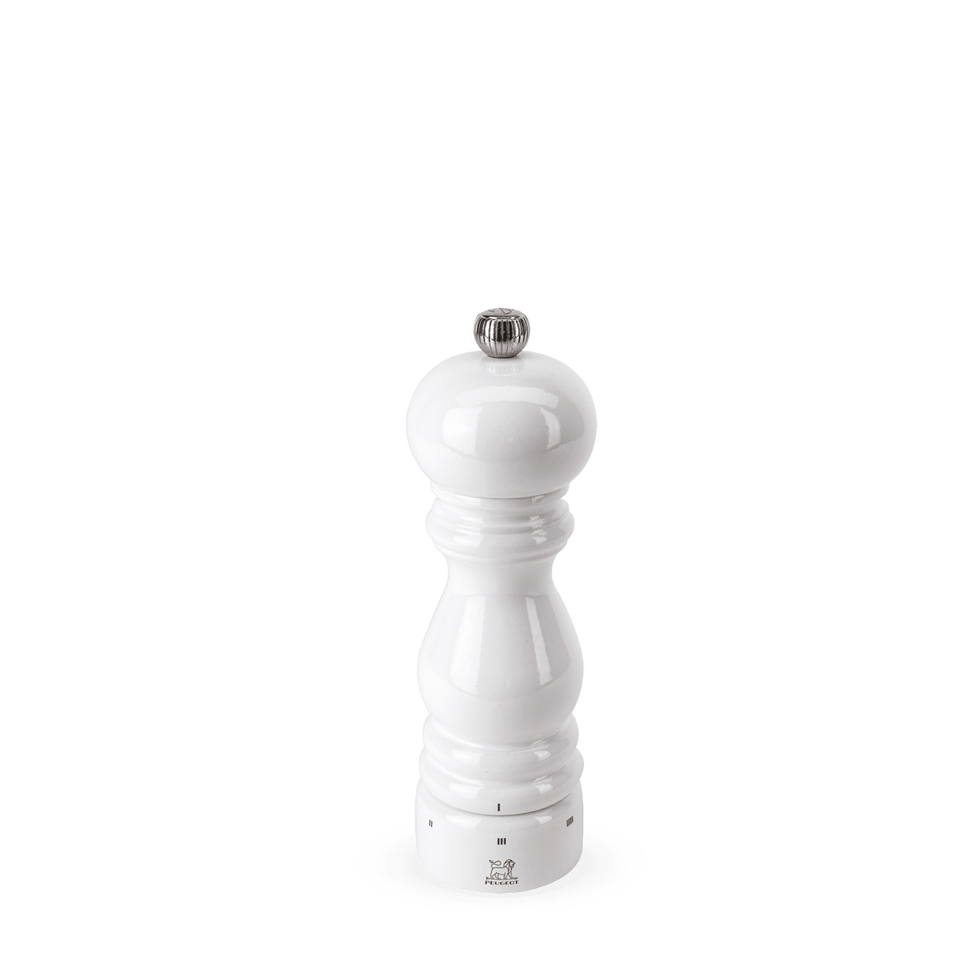 Paris laqué blanc u'select - moulin à poivre 18 cm - peugeot saveurs 
