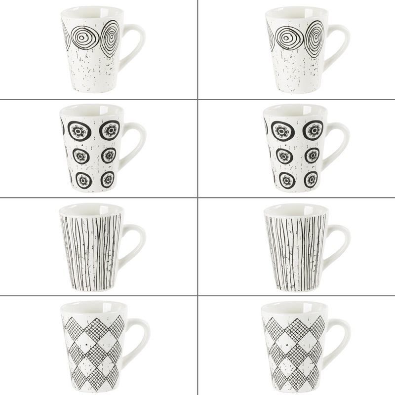 Coffret 8 tasses 10 cl palawan - table et passion