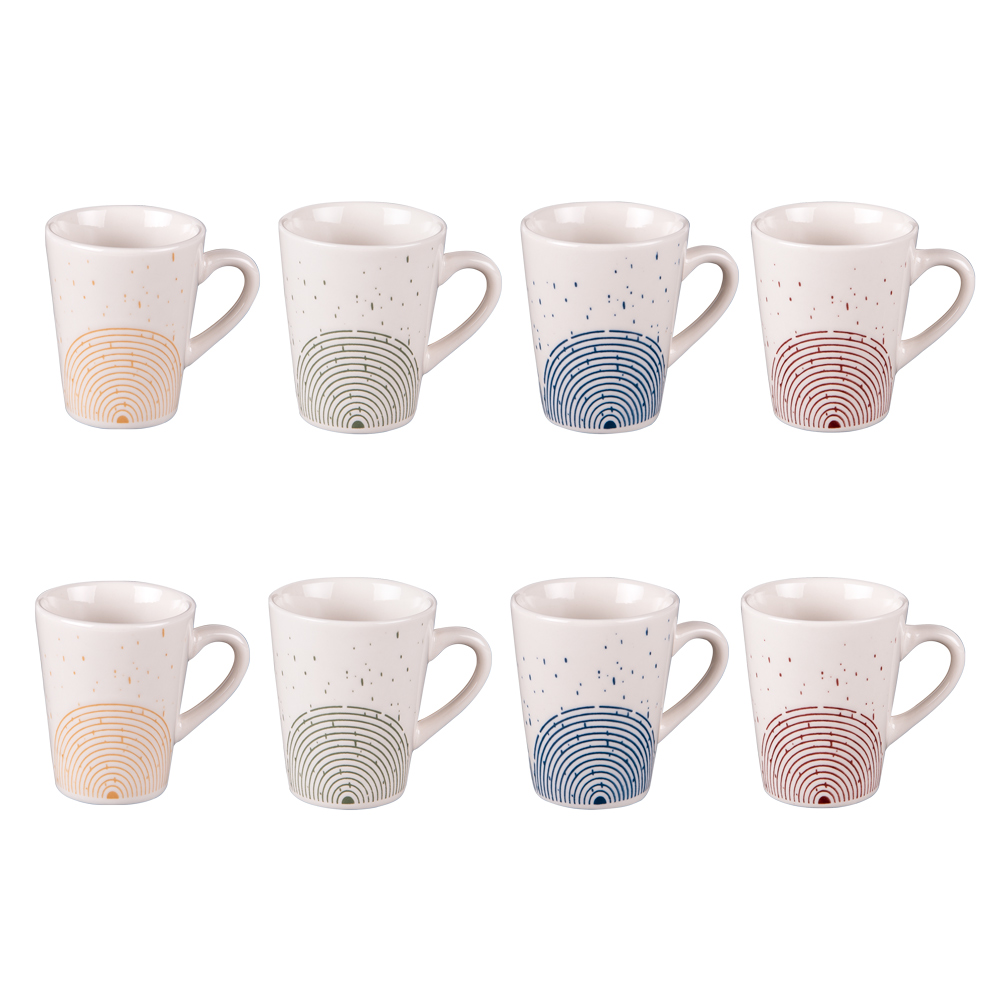 Coffret de 8 tasses 9 cl rio - table et passion 