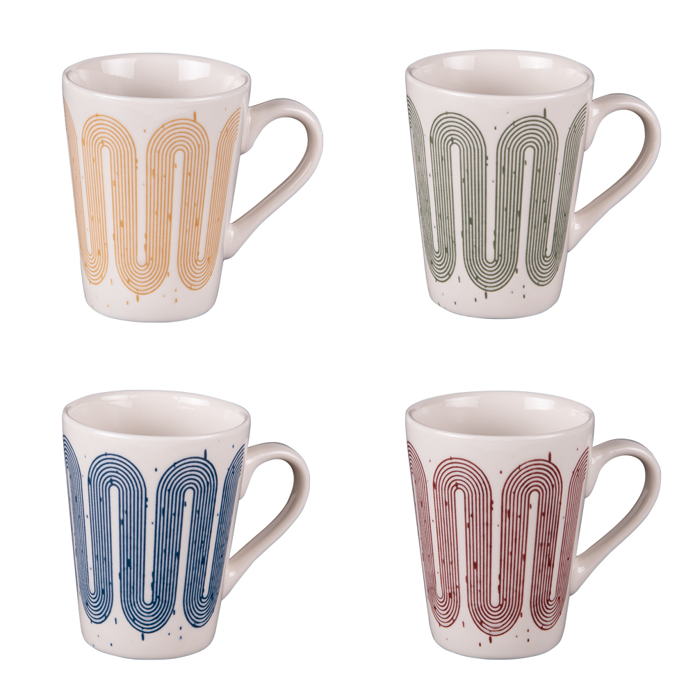 Coffret de 4 tasses14 cl rio - table et passion 